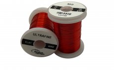 Flat Color Wire CzechNymph Ultrafine Red