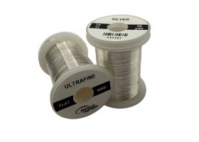 Flat Color Wire CzechNymph Ultrafine  Flat Color Wire CzechNymph Ultrafine Silver