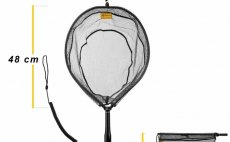 Fly Fishing Landing Net With Magnet Fencl King 2 L Black