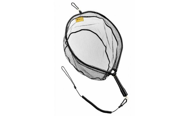 Fly Fishing Landing Net With Magnet Fencl King 2 L Black Fly Fishing Landing Net With Magnet Fencl King 2 L Black