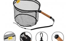 Fly Fishing Landing Net With Magnet Fencl King M Nature
