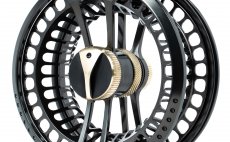Fly Reel Guideline Fario LW Dk. Grey Green/Gold - Back Side