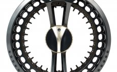 Fly Reel Guideline Fario LW Dk. Grey Green/Gold - Back Side