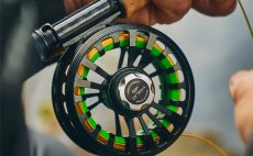 Fly Reel Guideline Halo Black Stealth