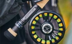 Fly Reel Guideline Halo Black Stealth