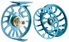 Fly Reel Leichi Shield Ice Blue & Gold
