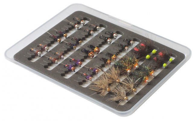 Slovak River Nymphs & Wet Flies - Fly Selection Slovak River Nymphs & Wet Flies - Fly Selection - 36 flies