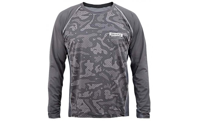 Functional Fishing Shirt Hank Competition Men Gray Camou Functional Fishing Shirt Hank Competition Men Gray Camou M