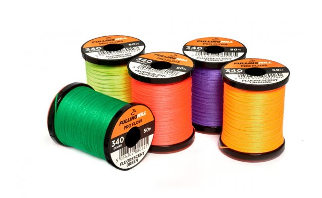 Pro Floss Fulling Mill 340 Den Pro Floss Fulling Mill 340 Den Fluo Fuschia