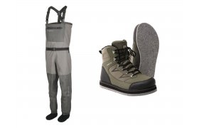 SET Waders Kinetic X4 + Wading Boots ... SET Waders Kinetic X4 + Wading Boots X4 Felt Sole 