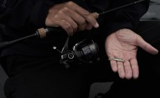 Spinning Reel Shimano Vanquish FA Competition Edition - In Action