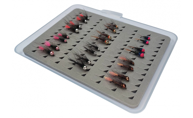 TOP AR Tungsten Jigs - Fly Selection 1 TOP AR Tungsten Jigs - Fly Selection 1 - 24 Flies