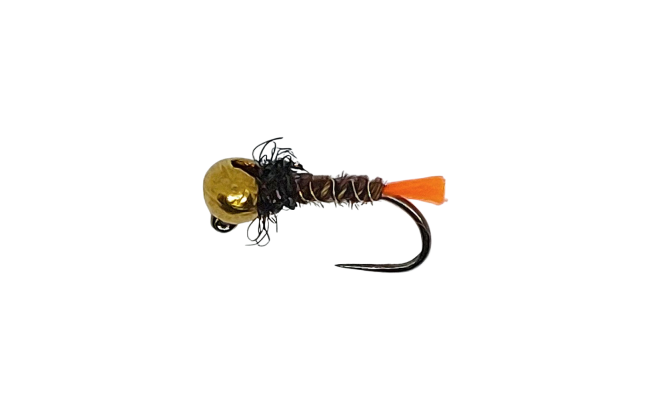 Tungsten Jig PTN Orange Tag & Gold Head B/L Tungsten Jig PTN Orange Tag & Gold Head B/L, Size 14