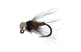 Ungr's Red Ribbing Grey Bug & Silver B/L Ungr's Red Ribbing Grey Bug & Silver B/L, Size 12