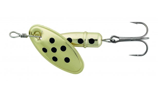 Trout Spinner Kinetic Bug Gold Trout Spinner Kinetic Bug Gold 4 g