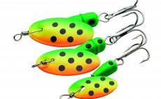 Trout Spinner Kinetic Bug Fire Tiger