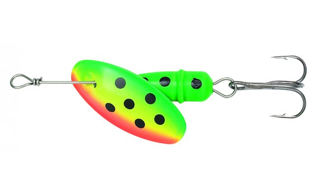 Trout Spinner Kinetic Bug Fire Tiger Trout Spinner Kinetic Bug Fire Tiger 4 g