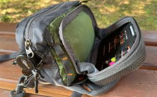 Chest Pack CzechNymph Green - In Action