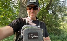 Chest Pack CzechNymph Green - In Action