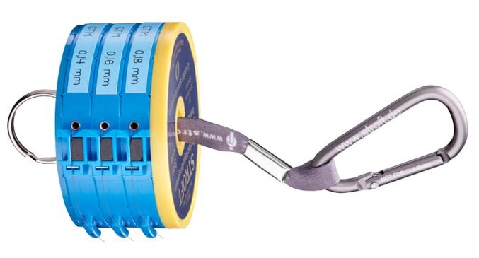 Stroft Line Leader Spool System With Cutter-Ringen Vorfachspulenhalter 