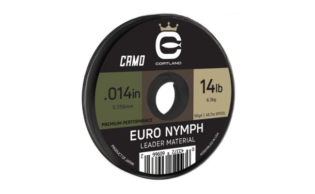 Euro Nymph Leader Material Cortland 45.7 m Euro Nymph Leader Material Cortland 45.7 m; 2.7 kg; 0,203 mm