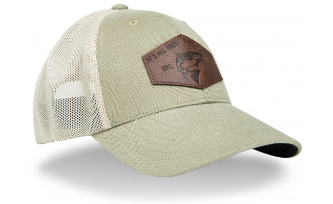 Fishing Cap Guideline Experience Trucker Khaki/Ivory Fishing Cap Guideline Experience Trucker Khaki/Ivory