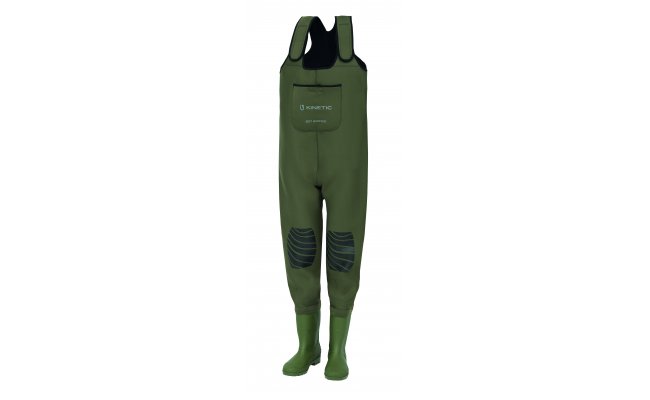 Fishing Waders Kinetic NeoGaiter Bootfoot Rubber Soles Fishing Waders Kinetic NeoGaiter Bootfoot Rubber Soles 38/39