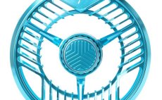Fly Reel Guideline Aura Titan Blue #56, #78, #910 - Back Side