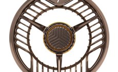 Fly Reel Guideline Aura Bronze #Euro - Back Side