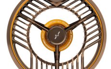 Fly Reel Guideline Aura Bronze #810, #1012 - Front Side