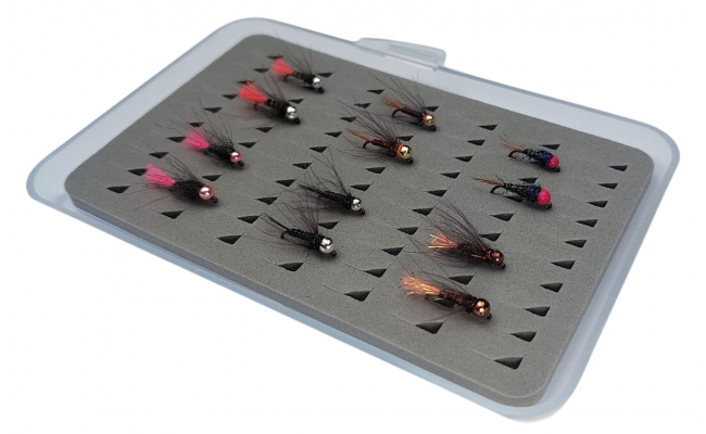 TOP AR Tungsten Jigs - Fly Selection 2 TOP AR Tungsten Jigs - Fly Selection 2 - 12 Flies