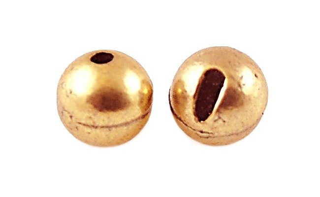 Tungsten Beads Knapek Hooks Slotted K+ Pink Gold Tungsten Beads Knapek Hooks Slotted K+ Pink Gold 2,0 mm, 10 pcs