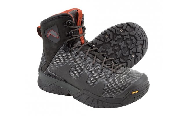 Wading Boots Simms G4 Pro Vibram Soles Carbon Wading Boots Simms G4 Pro Vibram Soles Carbon 7/40