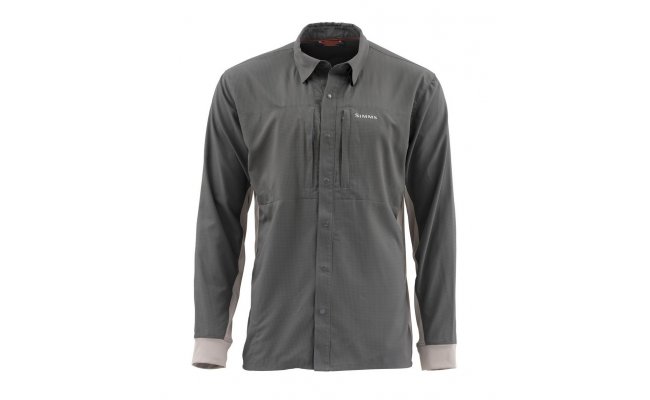 Fishing Shirt Simms Intruder BiComp Slate Fishing Shirt Simms Intruder BiComp Slate S
