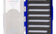 Fly Box Fulling Mill Pocket Box Blue - Open