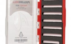 Fly Box Fulling Mill Pocket Box Red - Open