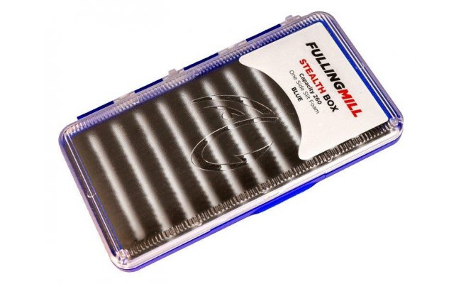 Fly Box Fulling Mill Stealth Box Blue Fly Box Fulling Mill Stealth Box Blue