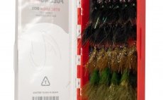 Fly Box Fulling Mill Streamer Box - Open