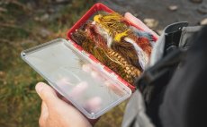 Fly Box Fulling Mill Streamer Box - In Action