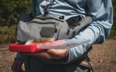 Fly Box Fulling Mill Streamer Box - In Action