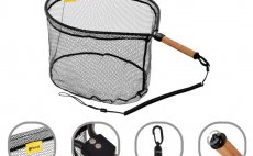 Fly Fishing Landing Net With Magnet Fencl King XL Nature