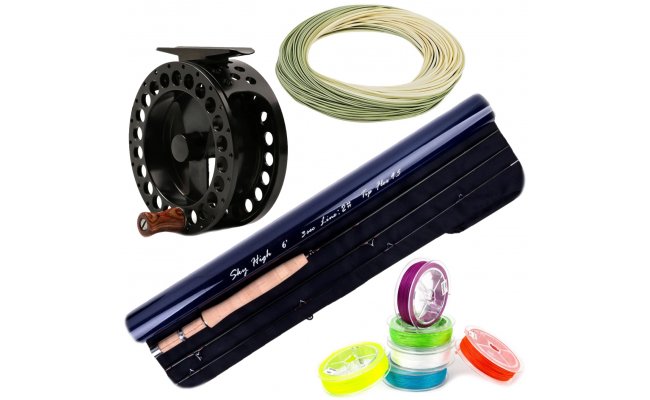 Fly Fishing Set - Light Dry Fly & Tiny Creek Fly Fishing Set - Light Dry Fly & Tiny Creek