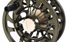 Fly Reel Leichi Shield Olive & Gold 5/7