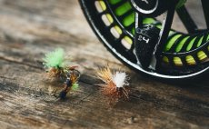 Fly Reel Guideline Fario Charcoal - In Action