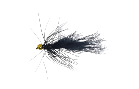 Gold Head Woolly Bugger Black B/L Gold Head Woolly Bugger Black B/L, Size 12