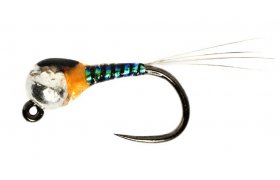 Perdigon Pearl & Orange Jig B/L Perdigon Pearl & Orange Jig B/L, Size 14