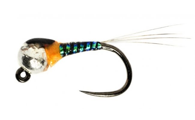 Perdigon Pearl & Orange Jig B/L Perdigon Pearl & Orange Jig B/L, Size 14