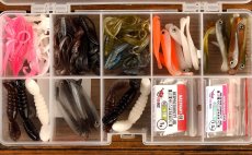 Spinning Lures Set RedBass Brown Trout