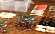 Spinning Lures Set RedBass Brown Trout