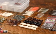 Spinning Lures Set RedBass Brown Trout